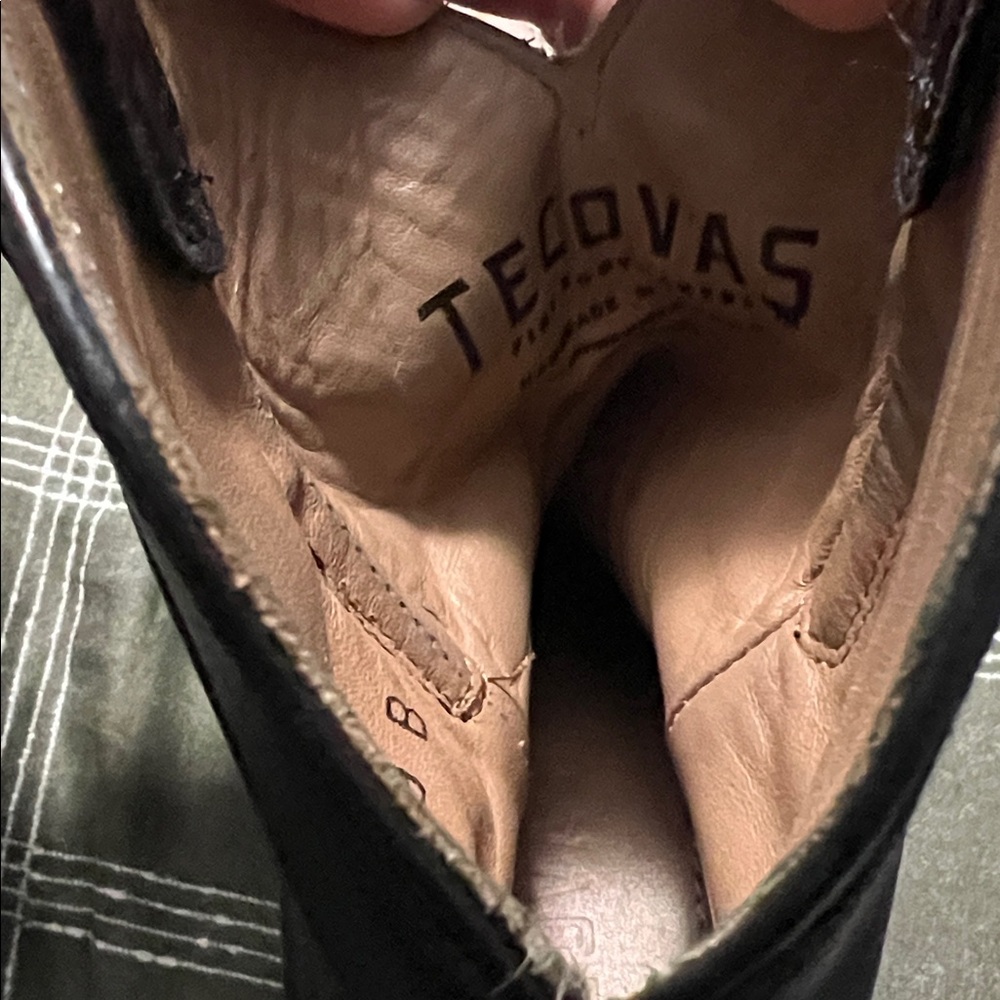 Tecovas Midnight Black Women's Boots - Picture 6 of 6